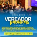 Dia do Vereador - 1° de outubro